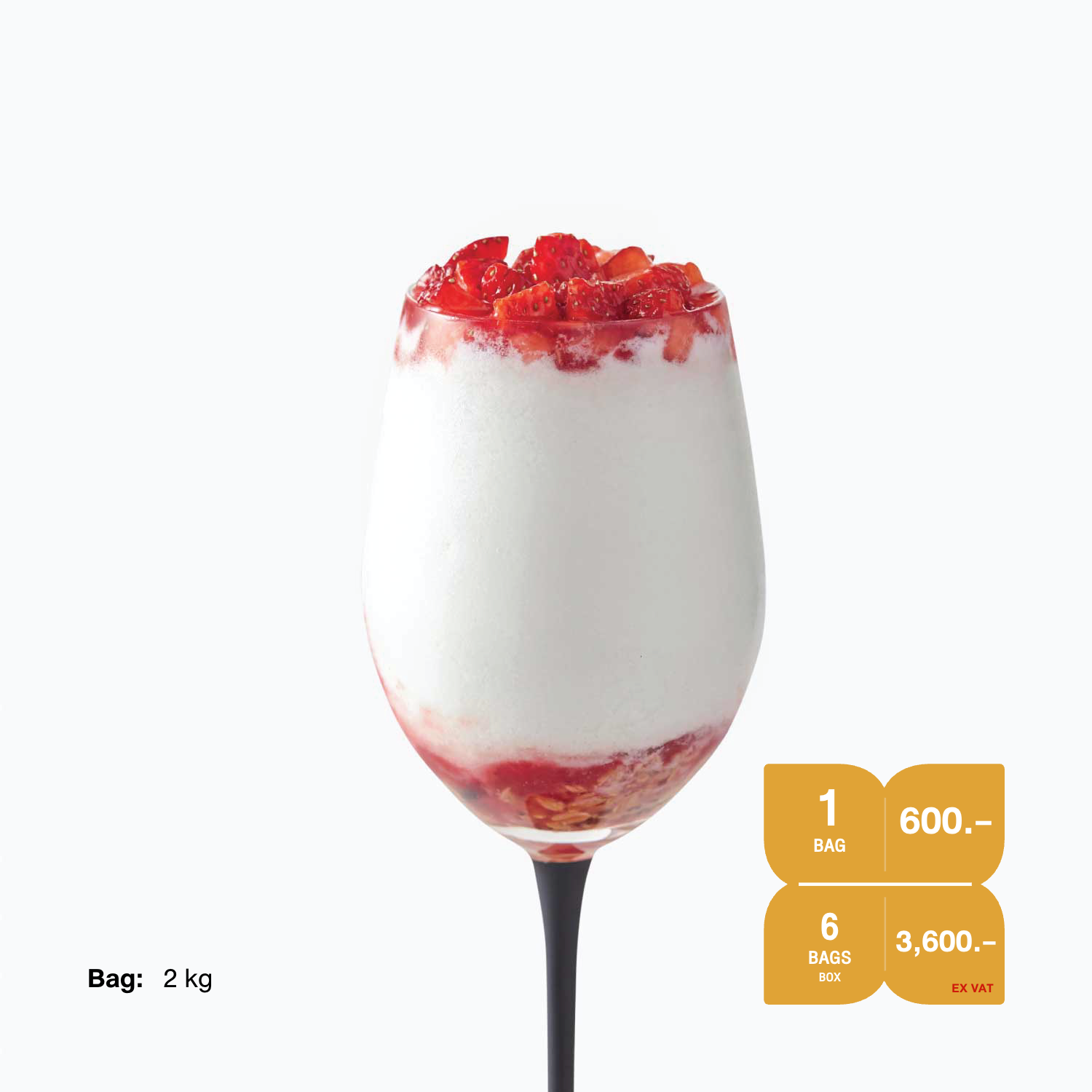 ผงเครื่องดื่มสำเร็จรูป SYNOVA : ผงโยเกิร์ตพรีมิกซ์ ขนาด 2กก. (ยกกล่อง)